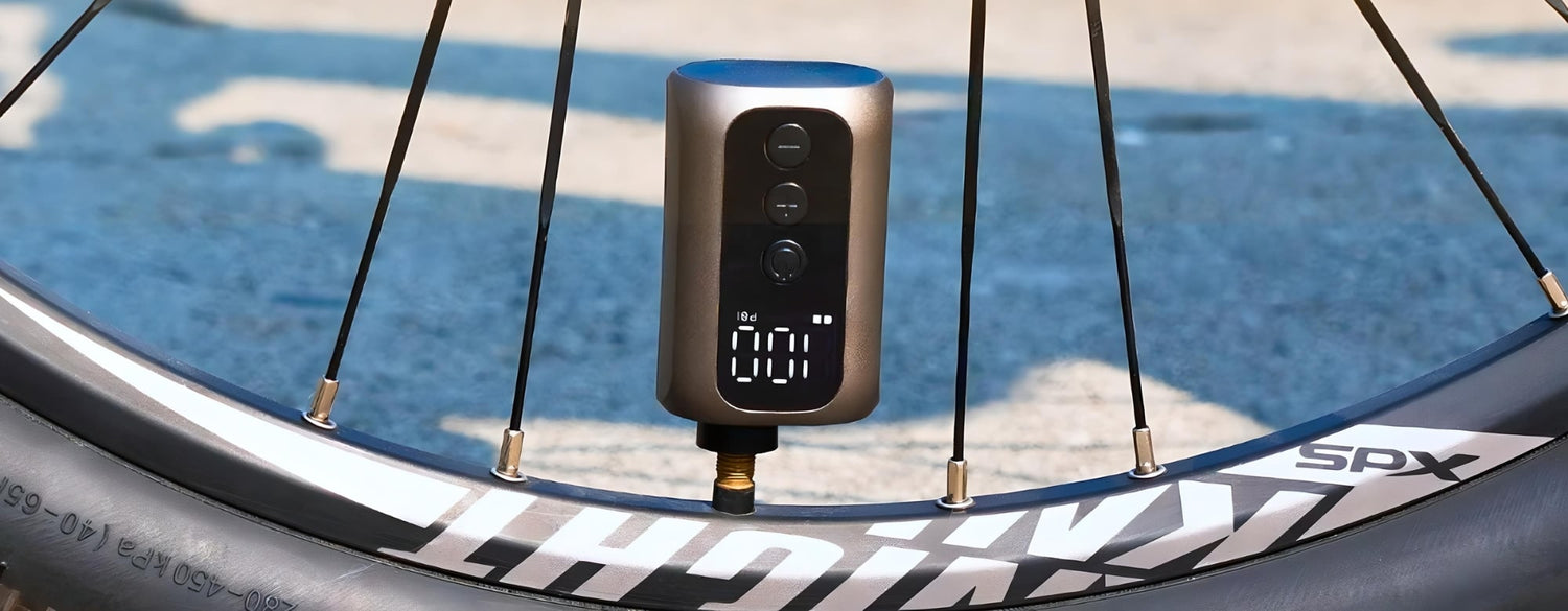 mini pompe electrique pour velo bscobber a5 mini 100psi banniere rectangle