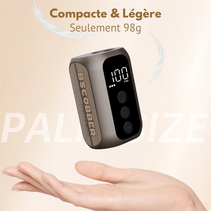 mini pompe electrique pour velo bscobber a5 mini 100psi compacte legere