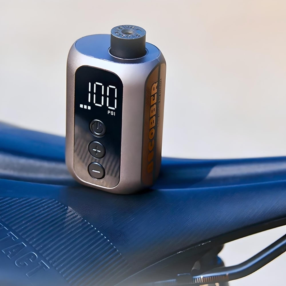 mini pompe electrique pour velo bscobber a5 mini 100psi selle